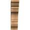 Ekena Millwork Merced Traditional Smooth Bracket, Western Red Cedar, 3 1/2"W x 14"D x 14"H BKT04X14X14MRC01SWR - alternate 4